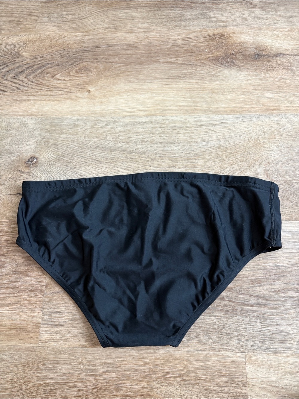Speedo Men's PowerFlex Eco Black Swim Trunks - Picture 2 of 3